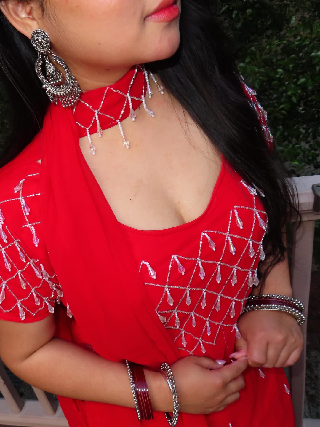 Elegant Red Ethnic Kurta Set | Party & Festive Wear