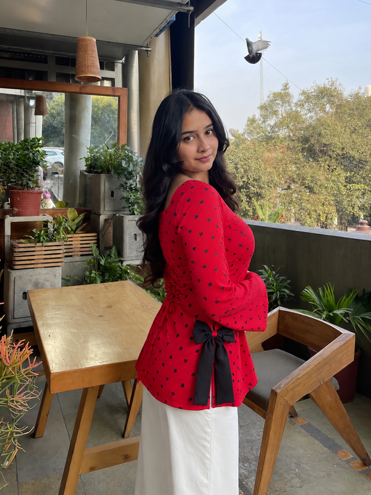 Gulnaar Heart Print