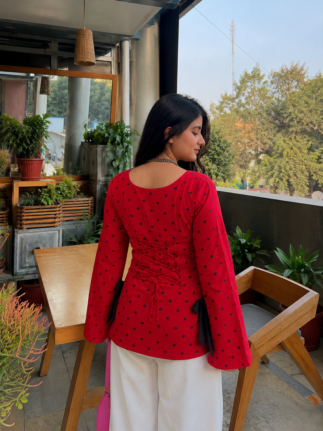 Gulnaar Heart Print
