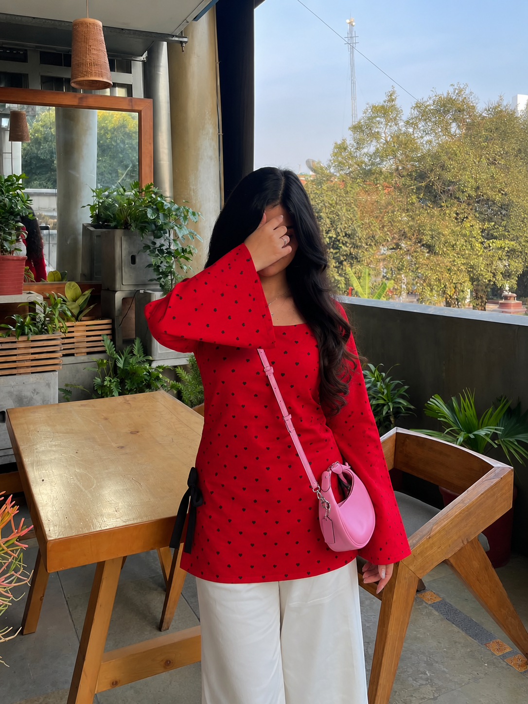 Gulnaar Heart Print