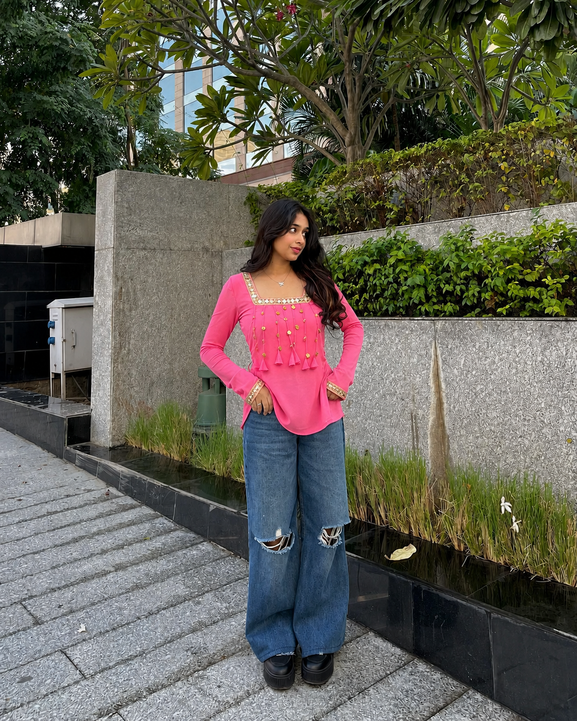 Zarika Pink Kurti