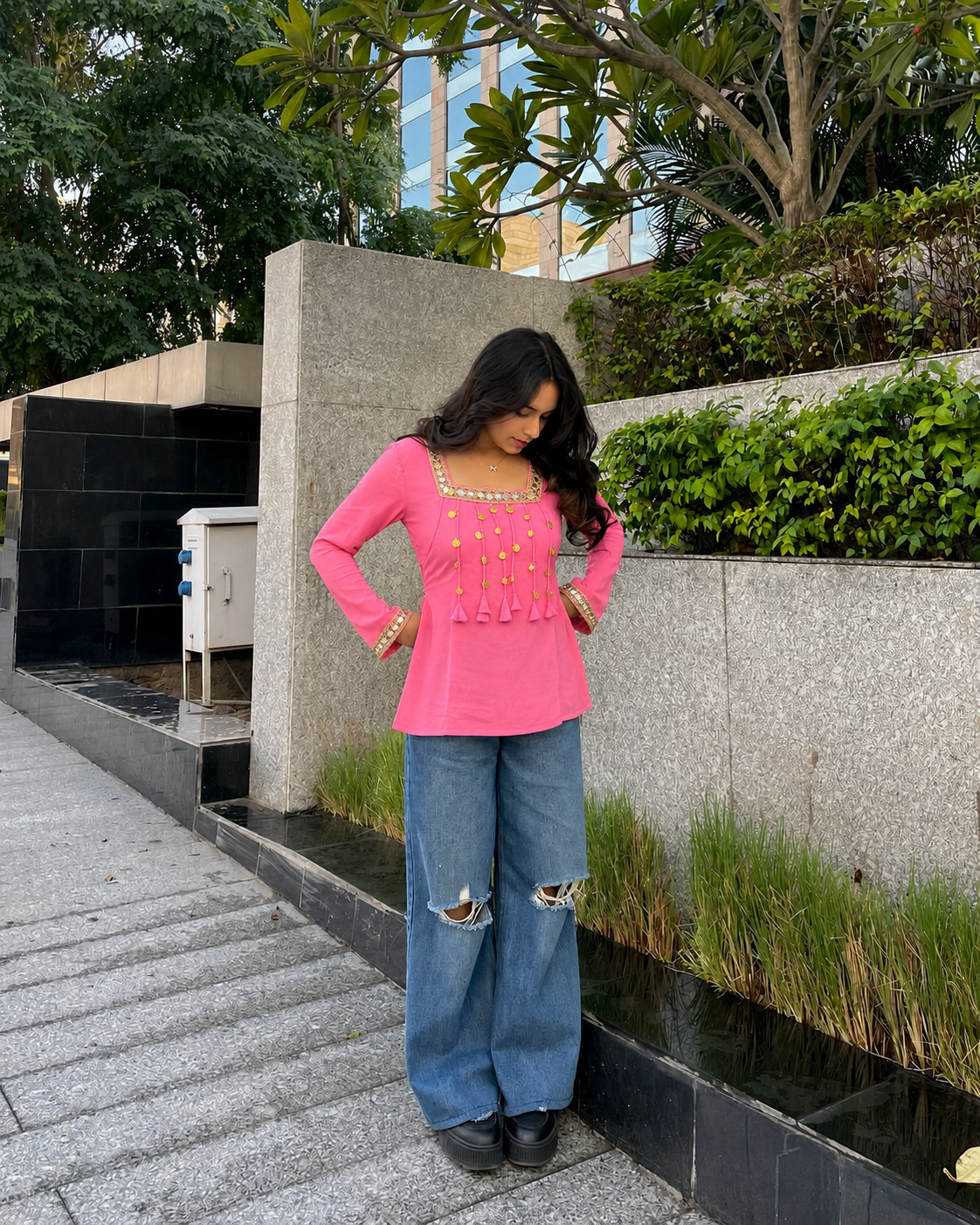 Zarika Pink Kurti