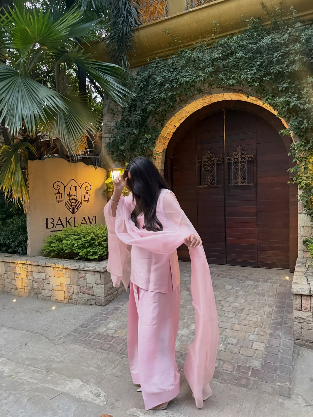 Blush Pink Farshi