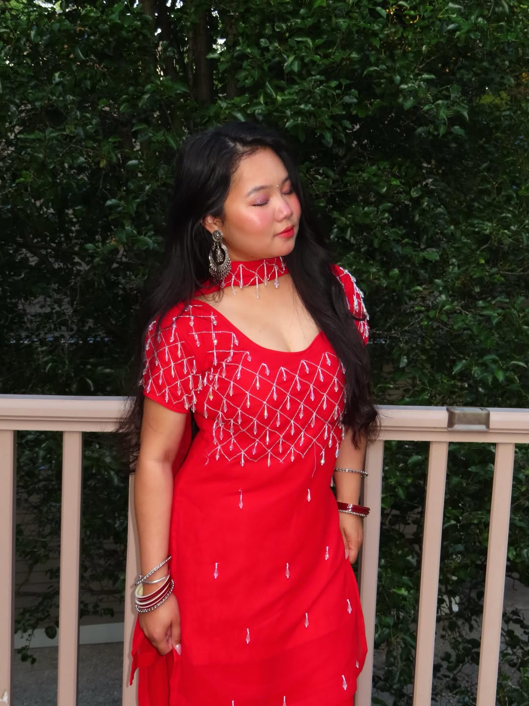 Elegant Red Ethnic Kurta Set | Party & Festive Wear
